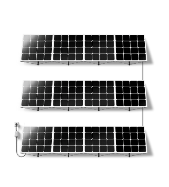 Kit solaire Plug and Play 900W - Beem Kit Max - Motif Floral