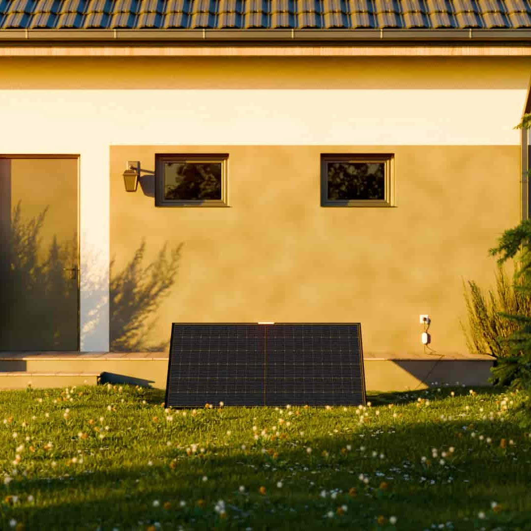 maison panneau solaire 150m