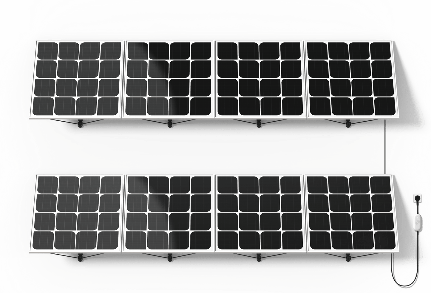 Kit solaire Plug and Play 600W - Beem Kit Duo - Motif Neutre