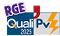 Installation certifiée RGE et QualiPV